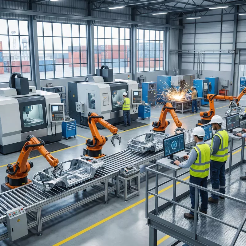 Industriell tillverkningssektor